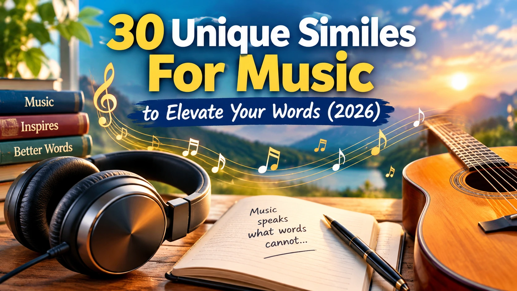 Unique Similes For Music to Elevate Your Words