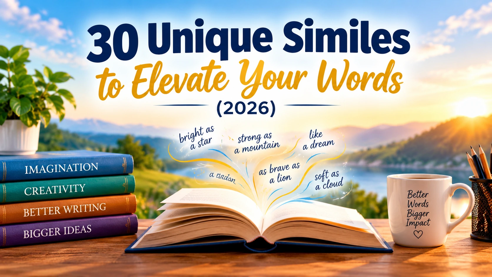 Unique Similes to Elevate Your Words
