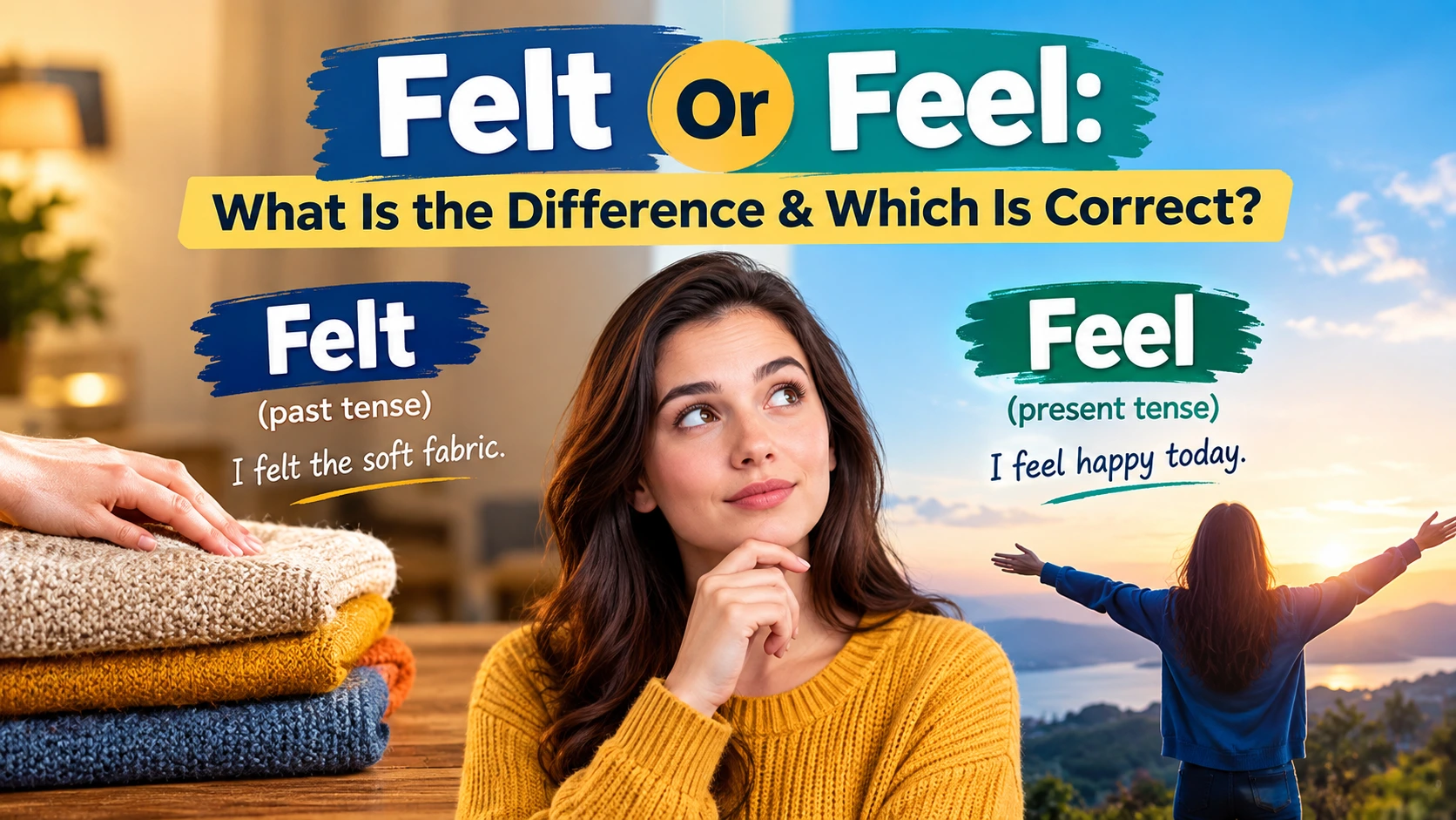 Felt Or Feel: What Is the Difference & Which Is Correct?