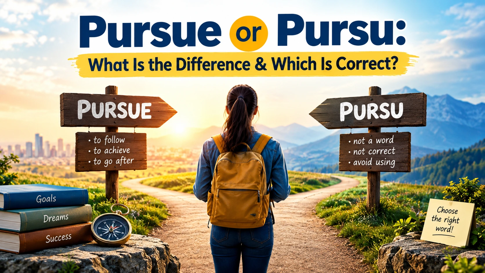 Pursue or Pursu: What Is the Difference & Which Is Correct?