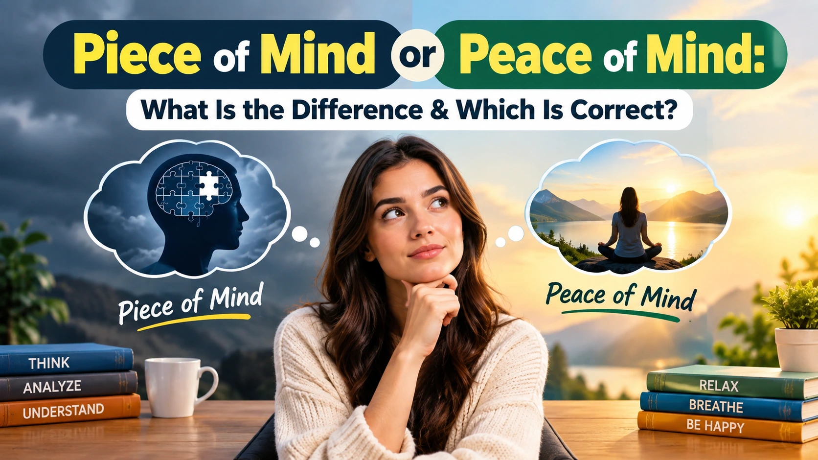 Piece of Mind or Peace of Mind: What Is the Difference & Which Is Correct?