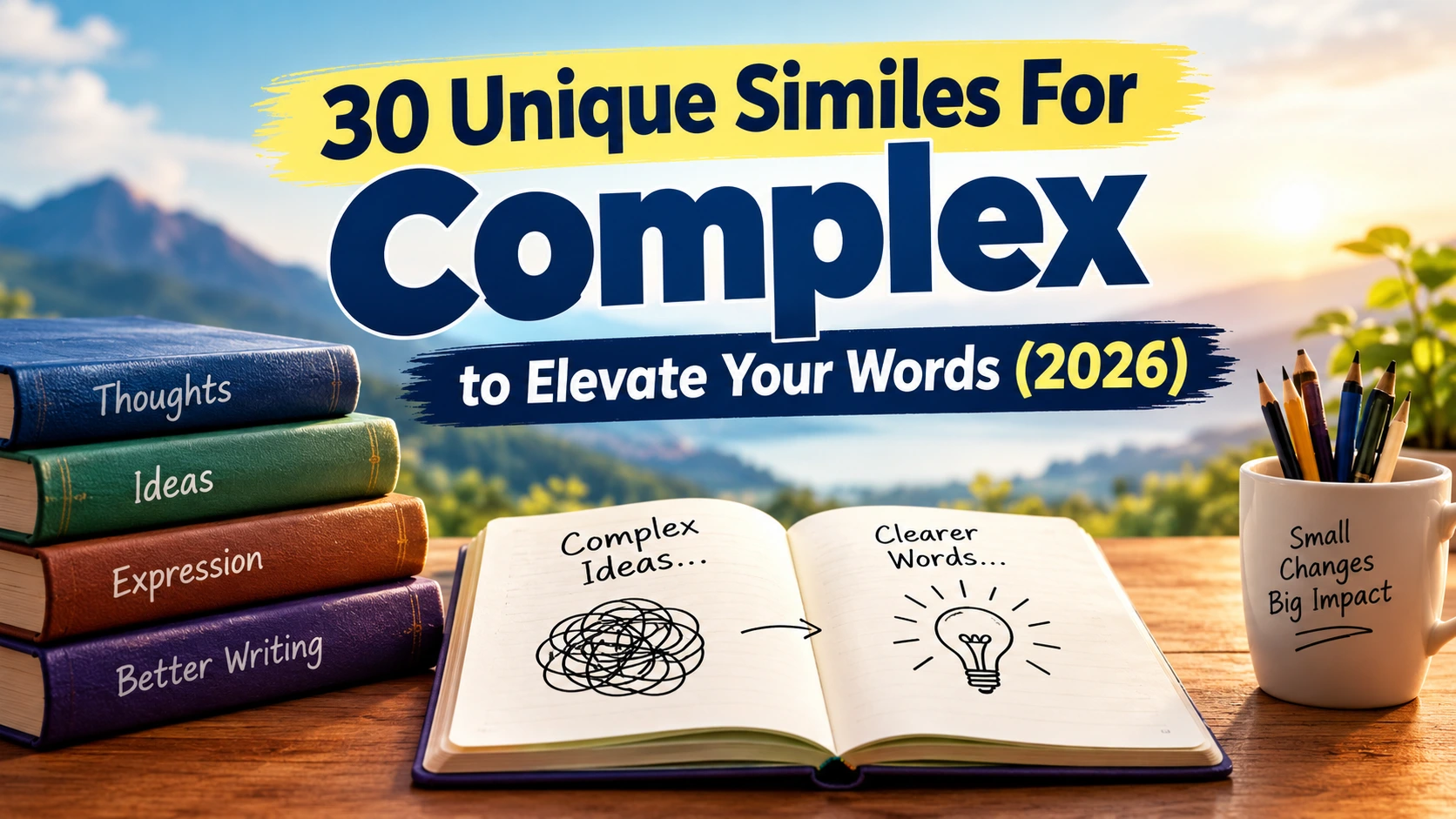 Unique Similes For Complex to Elevate Your Words