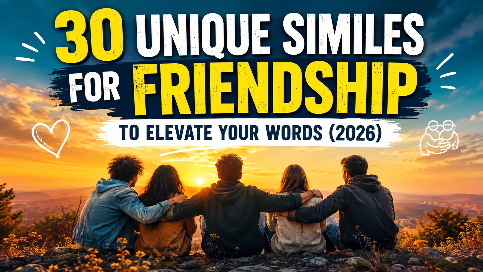 Unique Similes for Friendship to Elevate Your Words