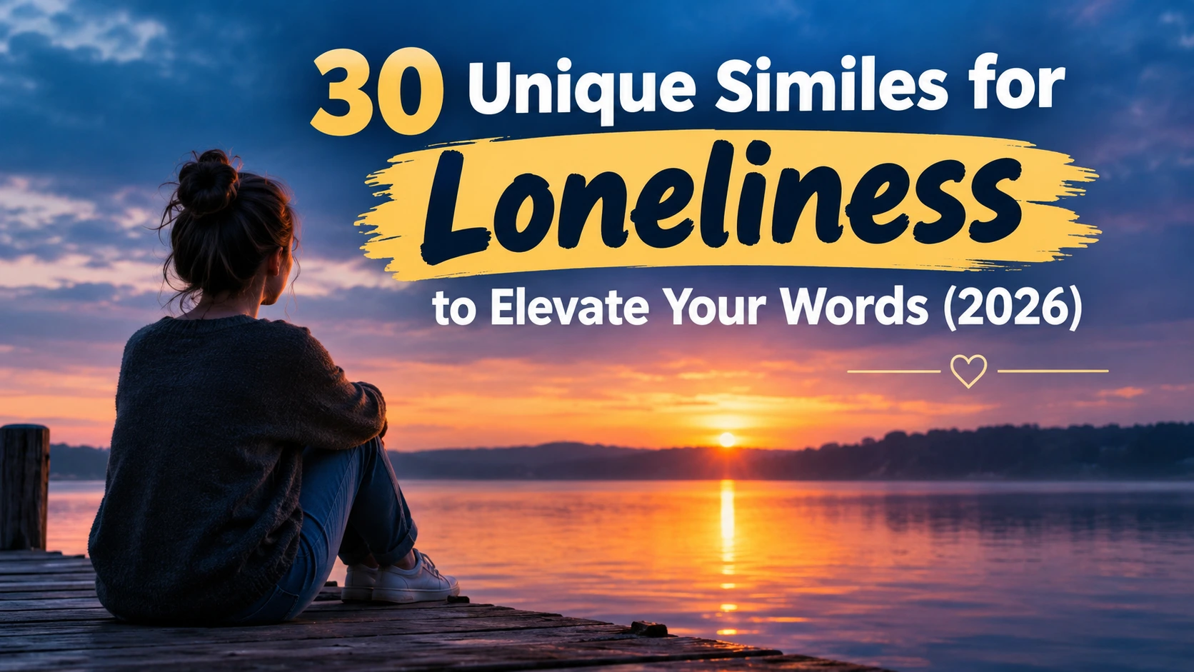 Unique Similes for Loneliness to Elevate Your Words