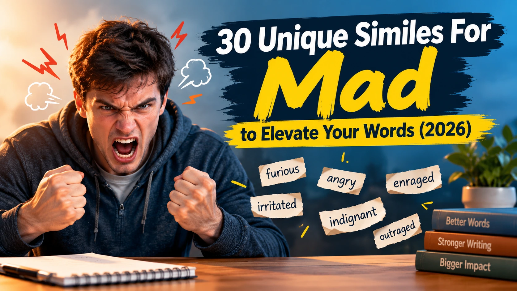 Unique Similes For Mad to Elevate Your Words