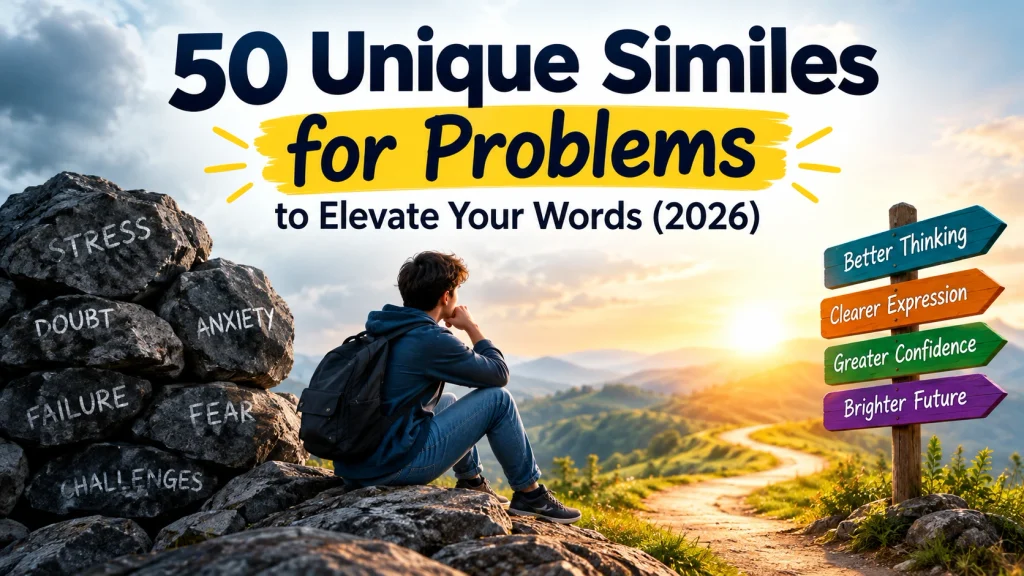 50 Similes for Problems