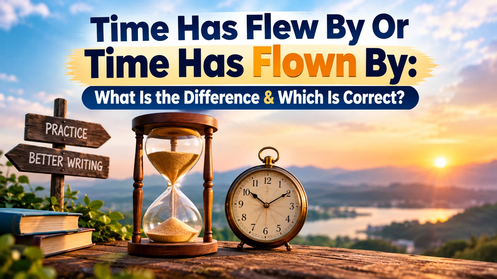 Time Has Flew By Or Time Has Flown By: What Is the Difference & Which Is Correct?