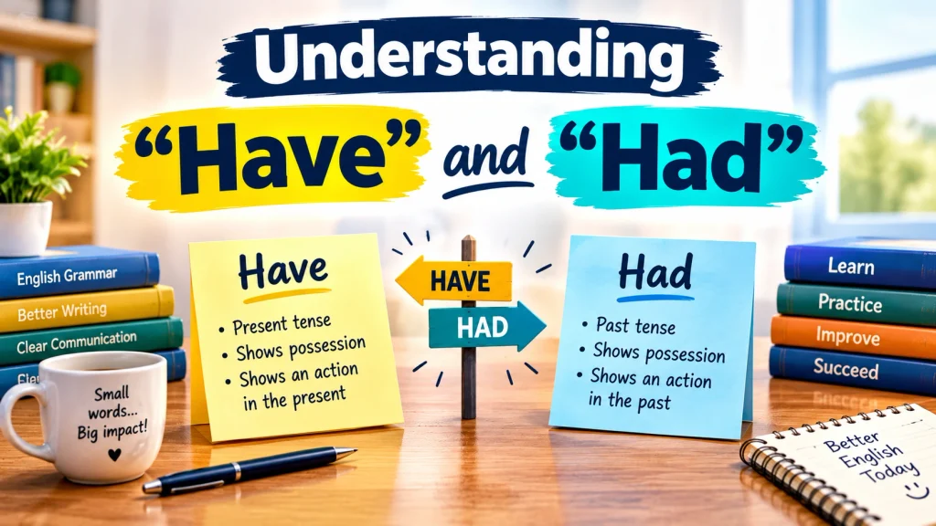 Understanding “Have” and “Had”